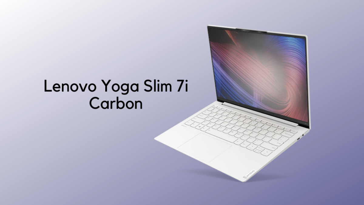 Lenovo launches Yoga Slim 7i Carbon premium laptop for Rs 1,19,990 ...